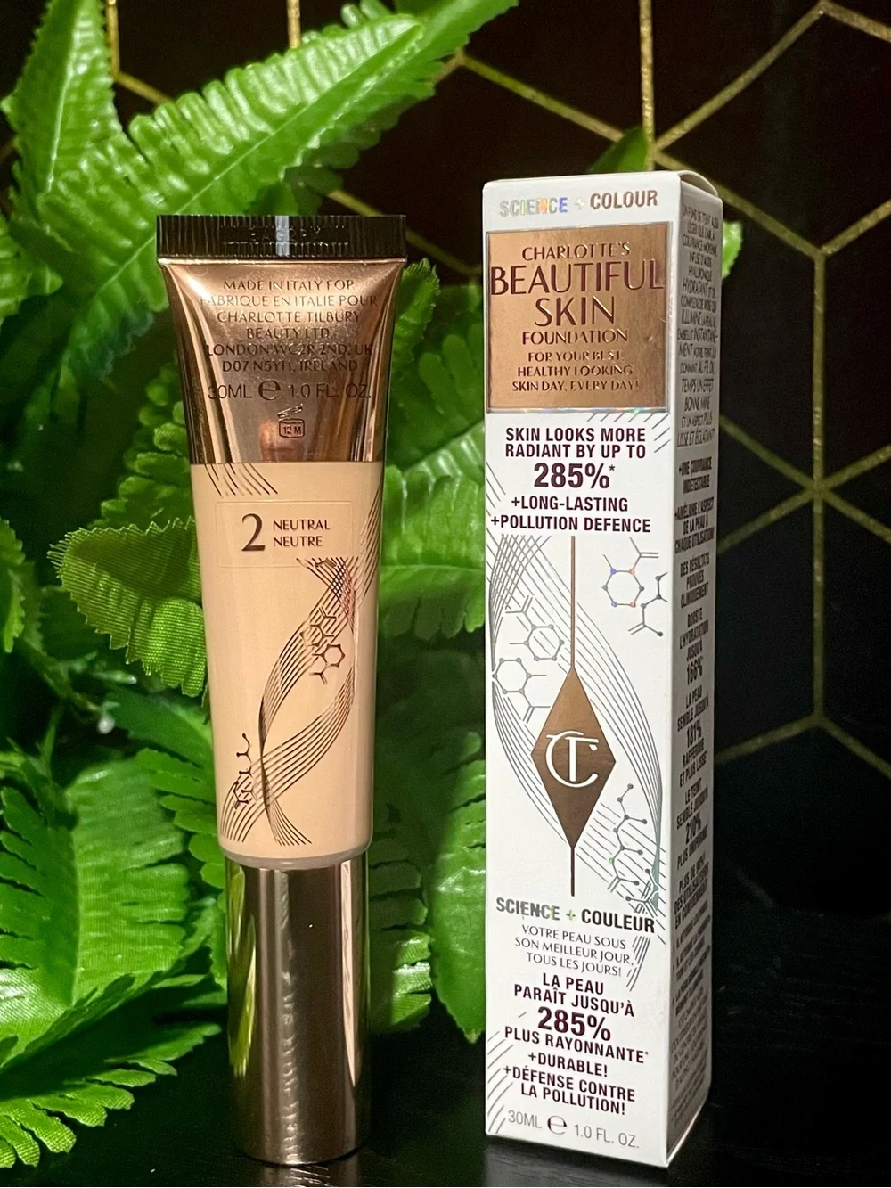 Charlotte Tilbury Beautiful Skin Foundation - Neutral 2 Cream